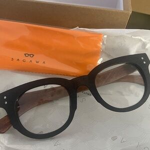Sagawa Fujii Handmade wooden Eyeglasses frame - NEW